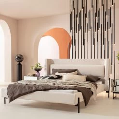 Bett Tivoli Ecru 180x200cm