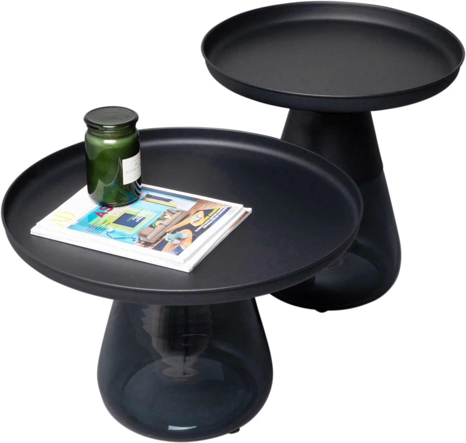 Beistelltisch Bottiglia Smoke Ø 50cm 9 Beistelltisch Bottiglia Smoke Ø 50cm – Bild 7