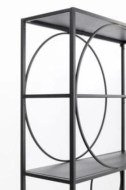 Regal Circle Schwarz 100x200cm -Bestes Möbelkollektions Geschäft 759916d04768ead9b9904843655baf1c023e9e68