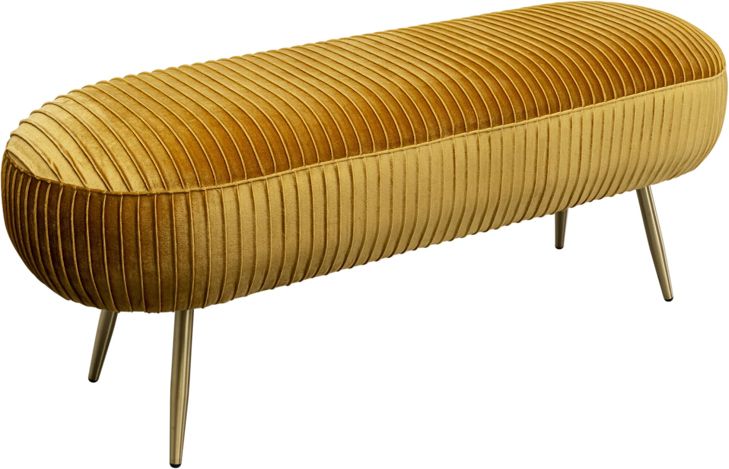 Bank Suri Gelb 120cm 3 Bank Suri Gelb 120cm