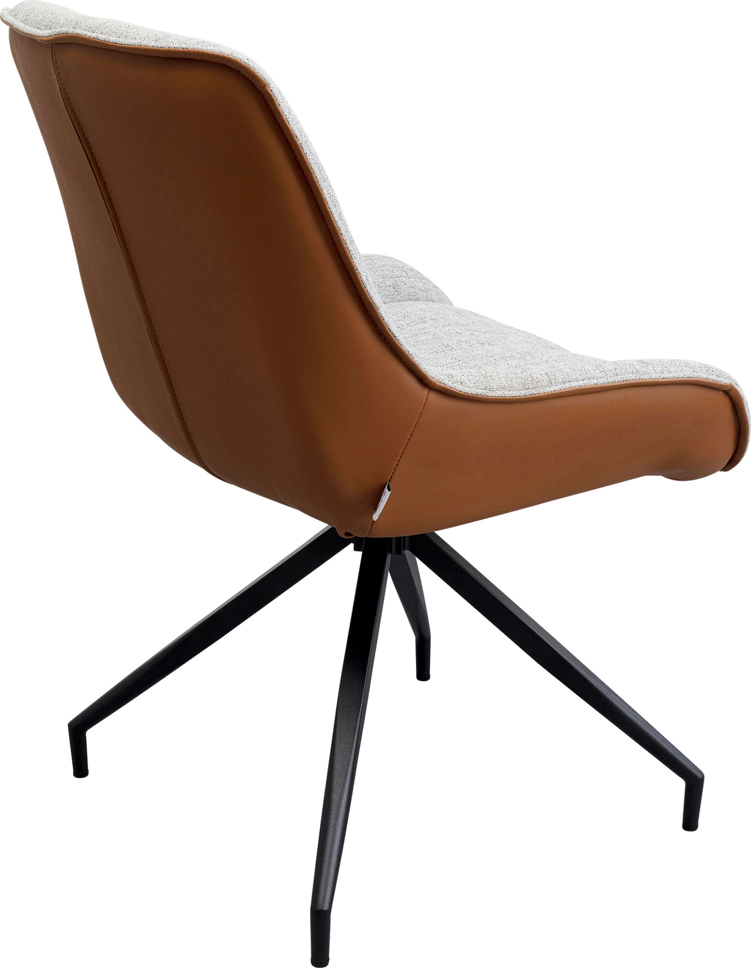 Drehstuhl Lori Grau Braun 5 Drehstuhl Lori Grau Braun – Bild 3