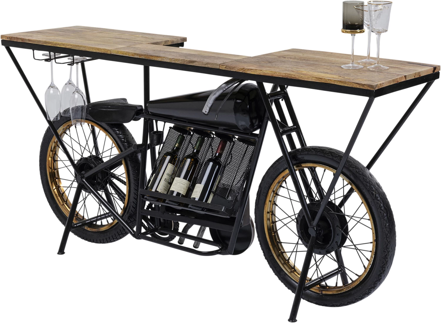 Konsole Motorbike Schwarz 17 Konsole Motorbike Schwarz – Bild 15