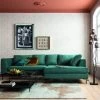 Ecksofa Gianni Velvet Dunkelgrün Links Schwarz -Bestes Möbelkollektions Geschäft 797bb2b660de5add0b92db8180ee08ac1627f737