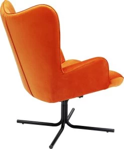 Drehsessel Oscar Velvet Orange -Bestes Möbelkollektions Geschäft 7bda045cac2033cdeb8910270973a88fefbe6730