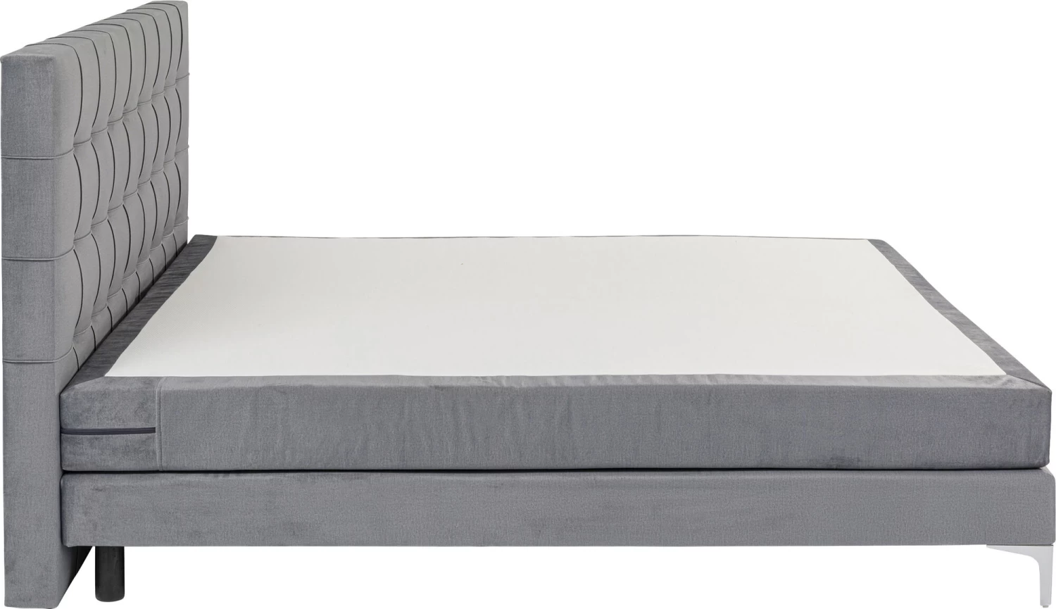 Boxspringbett Benito Star Grau 180x200cm 10 Boxspringbett Benito Star Grau 180x200cm – Bild 8