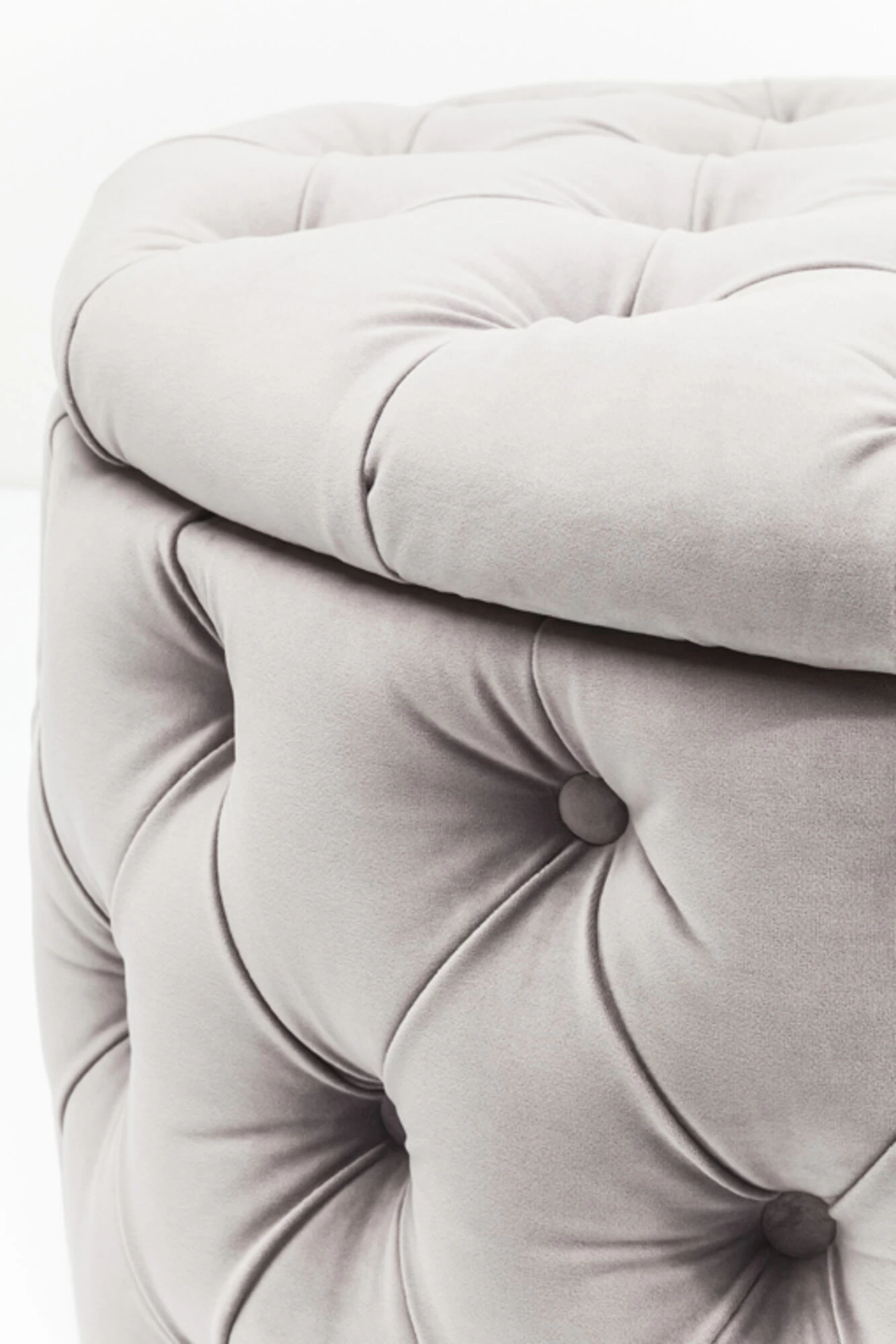 Sitztruhe Desire Rund Silbergrau 9 Sitztruhe Desire Rund Silbergrau – Bild 7