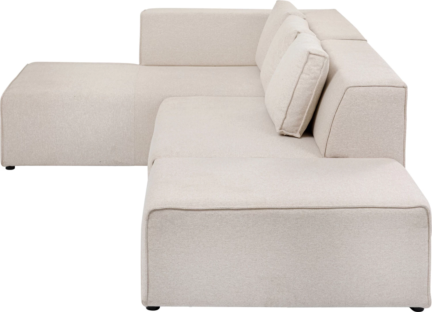 Ecksofa Infinity Ottomane Creme Links 14 Ecksofa Infinity Ottomane Creme Links – Bild 12