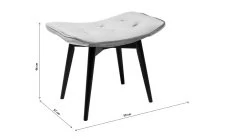 Hocker Black Vicky Velvet Grau 46x59cm 16 Hocker Black Vicky Velvet Grau 46x59cm -Bestes Möbelkollektions Geschäft 828e2d3ecfbd30d05a8a5f6f06bea97984252904