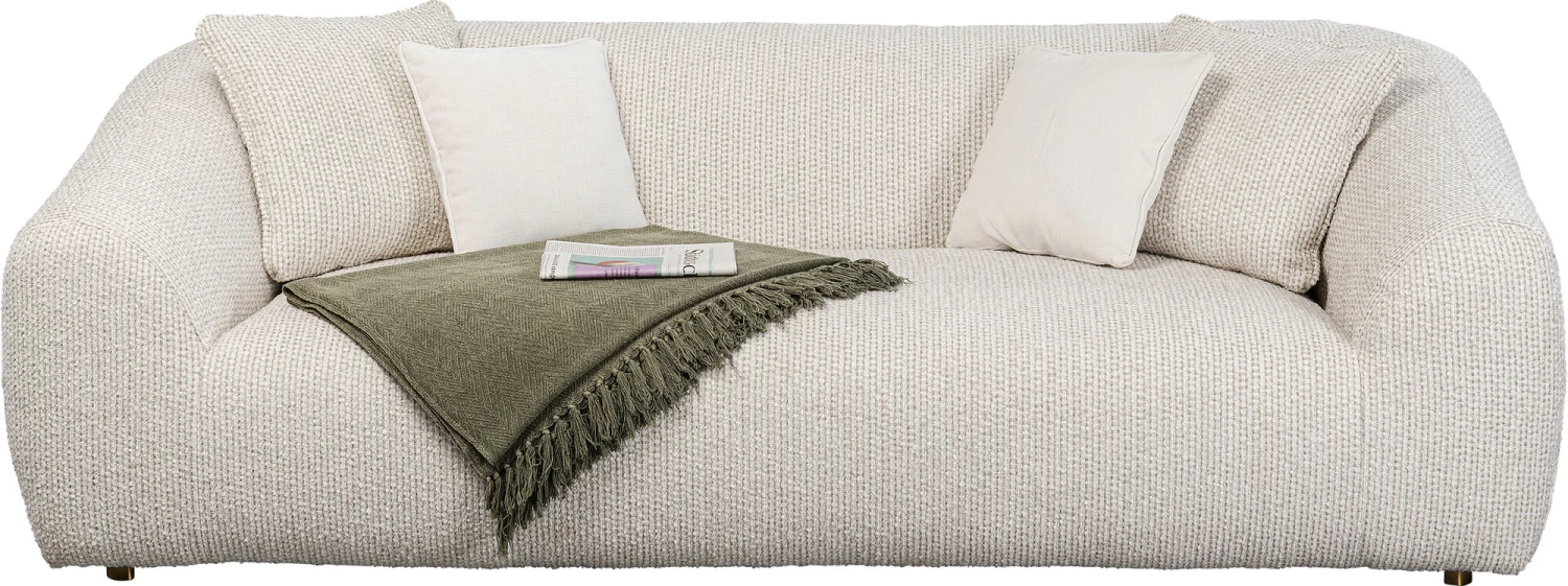 Sofa 3- Sitzer Jana Grau 236cm 4 Sofa 3- Sitzer Jana Grau 236cm – Bild 2