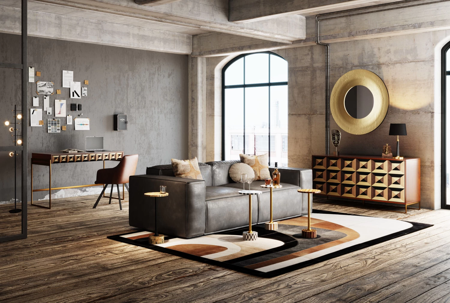 Schreibtisch Silencio 120x76cm 3 Schreibtisch Silencio 120x76cm