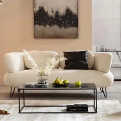 Couchtisch Key West Schwarz 120x60cm