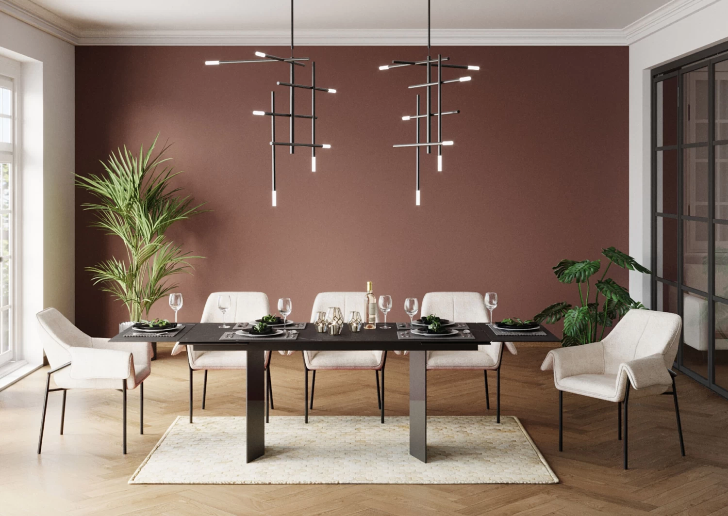 Ausziehtisch Novel 180(40+40)x90cm 6 Ausziehtisch Novel 180(40+40)x90cm – Bild 4