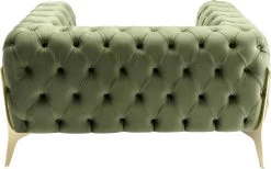 Sessel Bellissima Velvet Grün 120cm -Bestes Möbelkollektions Geschäft 8741ddf523f9ceabc031f98062ff48a5c2cff3b5