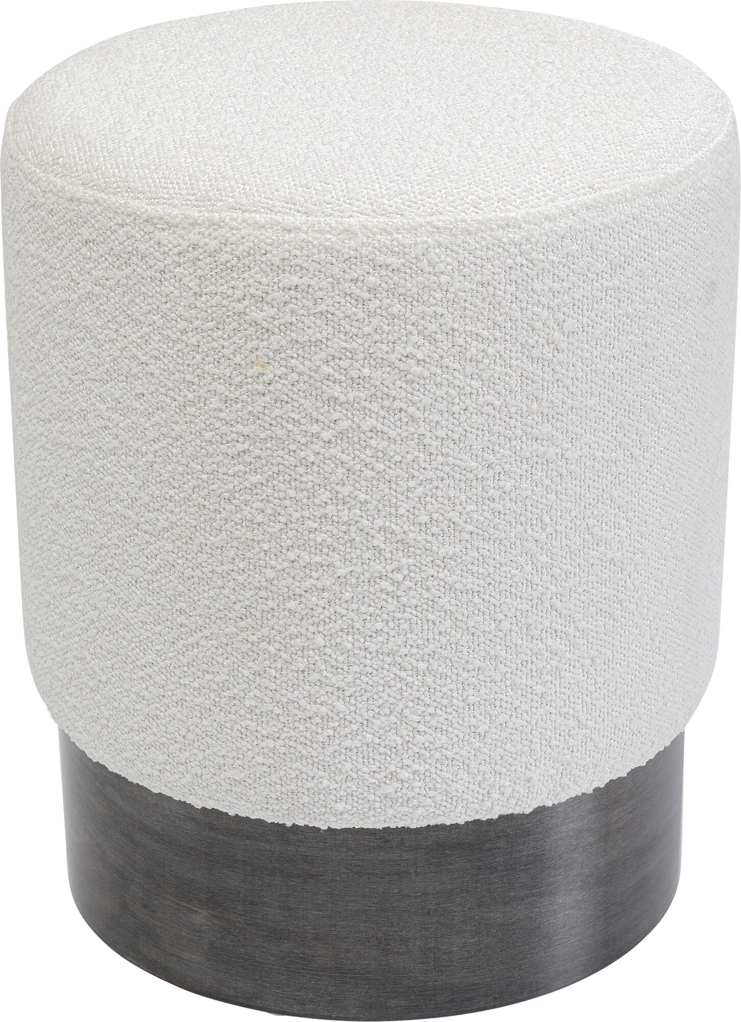 Hocker Cherry Boucle Creme Smoke Ø35cm 6 Hocker Cherry Boucle Creme Smoke Ø35cm – Bild 4