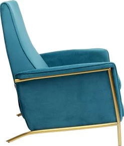 Relaxsessel Lazy Velvet Blau -Bestes Möbelkollektions Geschäft 89df5d3183bb38a33599aa6e759ef78d71e744dc