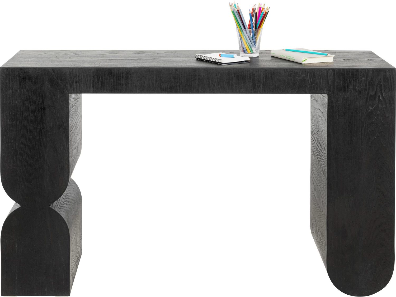 Konsole Curve Schwarz 120x76cm 6 Konsole Curve Schwarz 120x76cm – Bild 4