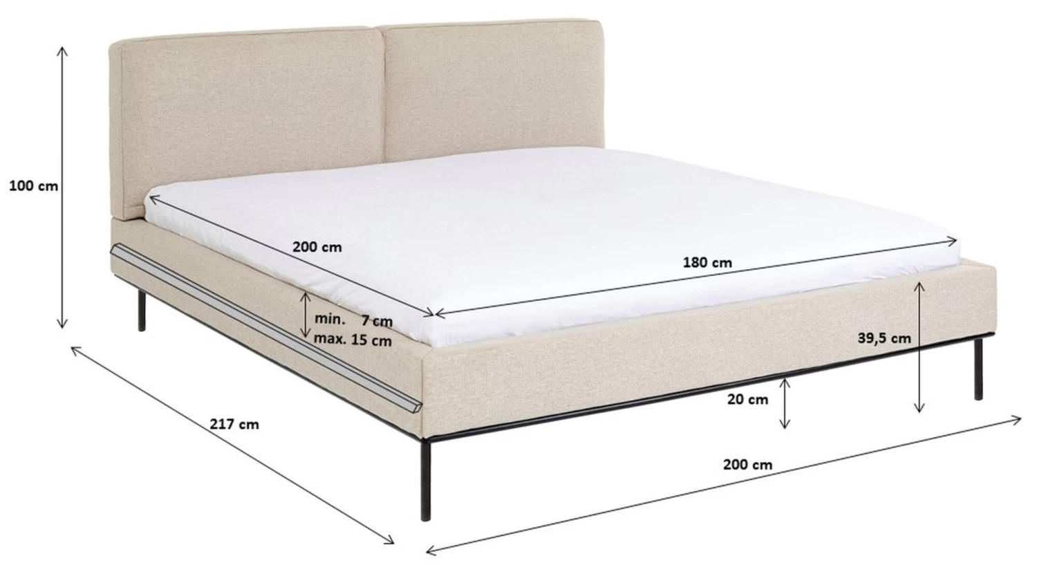 Bett East Side 180x200cm 18 Bett East Side 180x200cm – Bild 16