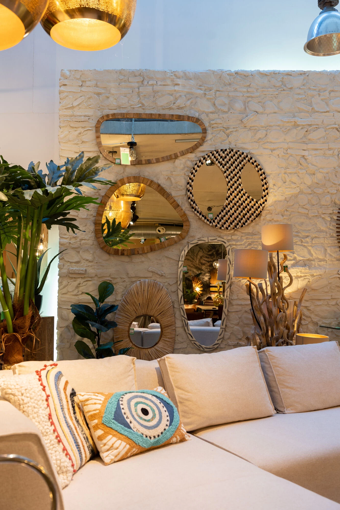 Wandspiegel Bora Bora 65x77cm 3 Wandspiegel Bora Bora 65x77cm