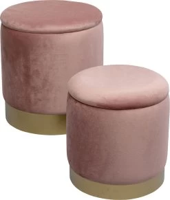 Hocker Cherry Storage Rose Brass (2/Set) -Bestes Möbelkollektions Geschäft 8fac88371f5232b90610273862170182acbbe4ff