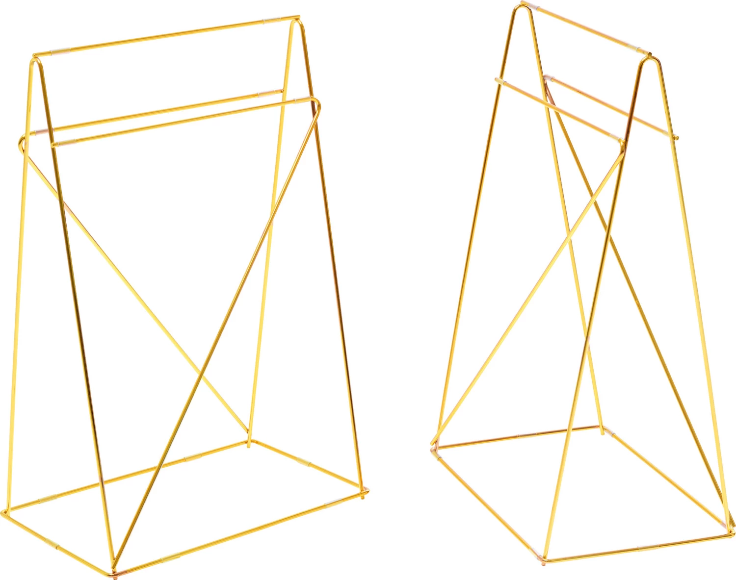 Tischbock Polar (Paar) Brass Matt 31x49cm 7 Tischbock Polar (Paar) Brass Matt 31x49cm – Bild 5