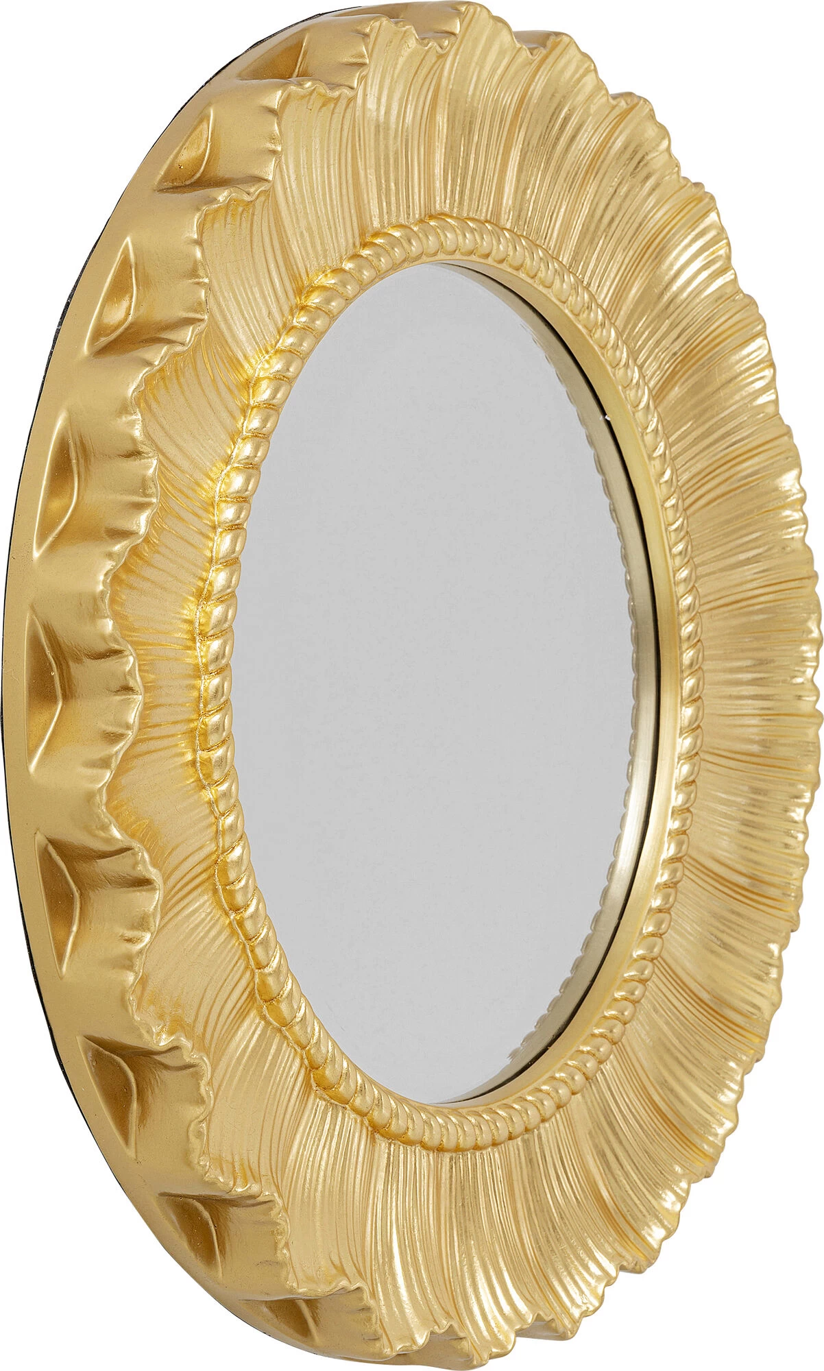 Wandspiegel Sun Ray Gold Ø84cm 4 Wandspiegel Sun Ray Gold Ø84cm – Bild 2