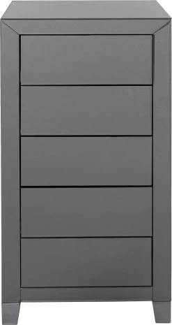 Hochkommode Luxury Push 5 Schübe Grau -Bestes Möbelkollektions Geschäft 915efbf8187a5b046e1900981d15966d1125b2ef