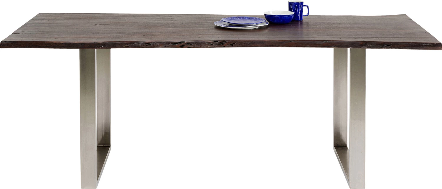 Tisch Harmony Dunkel Chrom 180x90 7 Tisch Harmony Dunkel Chrom 180x90 – Bild 5