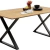 Tisch Symphony Eiche Cross Schwarz 180x90cm -Bestes Möbelkollektions Geschäft 94a4a3c3d0aea915cec2a1f3d32a26a424f2af2c