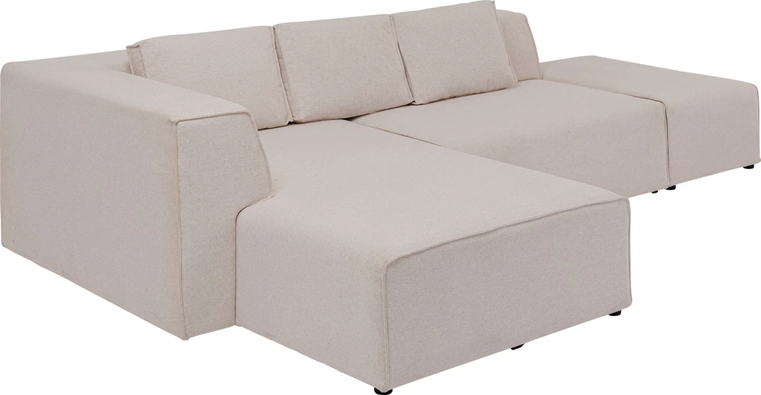 Ecksofa Infinity Ottomane Creme Links 8 Ecksofa Infinity Ottomane Creme Links – Bild 6
