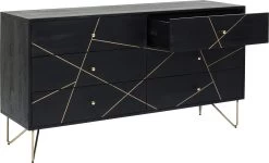 Sideboard Gold Vein 6 Schübe 145x82cm -Bestes Möbelkollektions Geschäft 958702b28781a3b7863abc2ca7a7c0e5de8960fc
