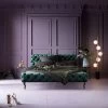 Bett Desire Velvet Grün 160x200cm -Bestes Möbelkollektions Geschäft 95b11087c199cf45c20c407931d8c5e4ca122601