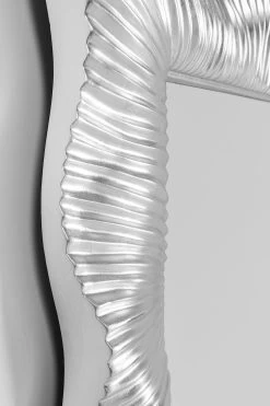Wandspiegel Wavy Silber 94x124cm -Bestes Möbelkollektions Geschäft 95c1c10373a9308d270824ad20de69f42fd1950b