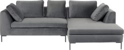 Ecksofa Gianni Small Velvet Grau Rechts -Bestes Möbelkollektions Geschäft 9b1ecebd109bf2a902807af95975cb648605fd69