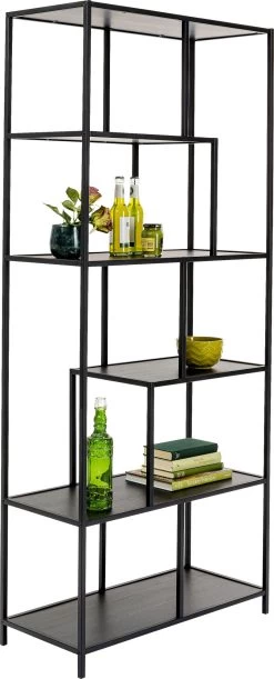 Regal Loftie Schwarz 77x185cm -Bestes Möbelkollektions Geschäft 9b69640a31abfb5a98519407e28e1631d5d54840