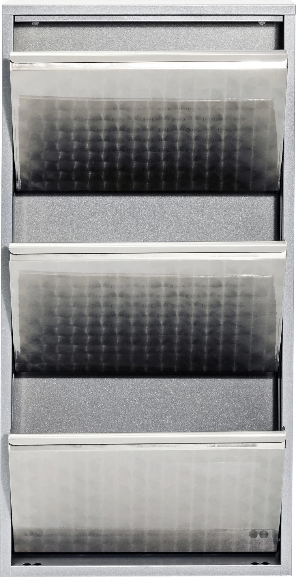 Schuhkipper Caruso 3-er Silber/geflext 6 Schuhkipper Caruso 3-er Silber/geflext – Bild 4