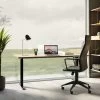Schreibtisch Office Jackie Eiche Schwarz 160x80 -Bestes Möbelkollektions Geschäft 9da1688455c1a203a2557fb7ed4f71fe77a6cb56
