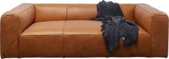 Sofa Cubetto Smart Leder Hellbraun 220cm -Bestes Möbelkollektions Geschäft 9e56b1e9625350488cad2fafd0d9a19ef32ac6ff