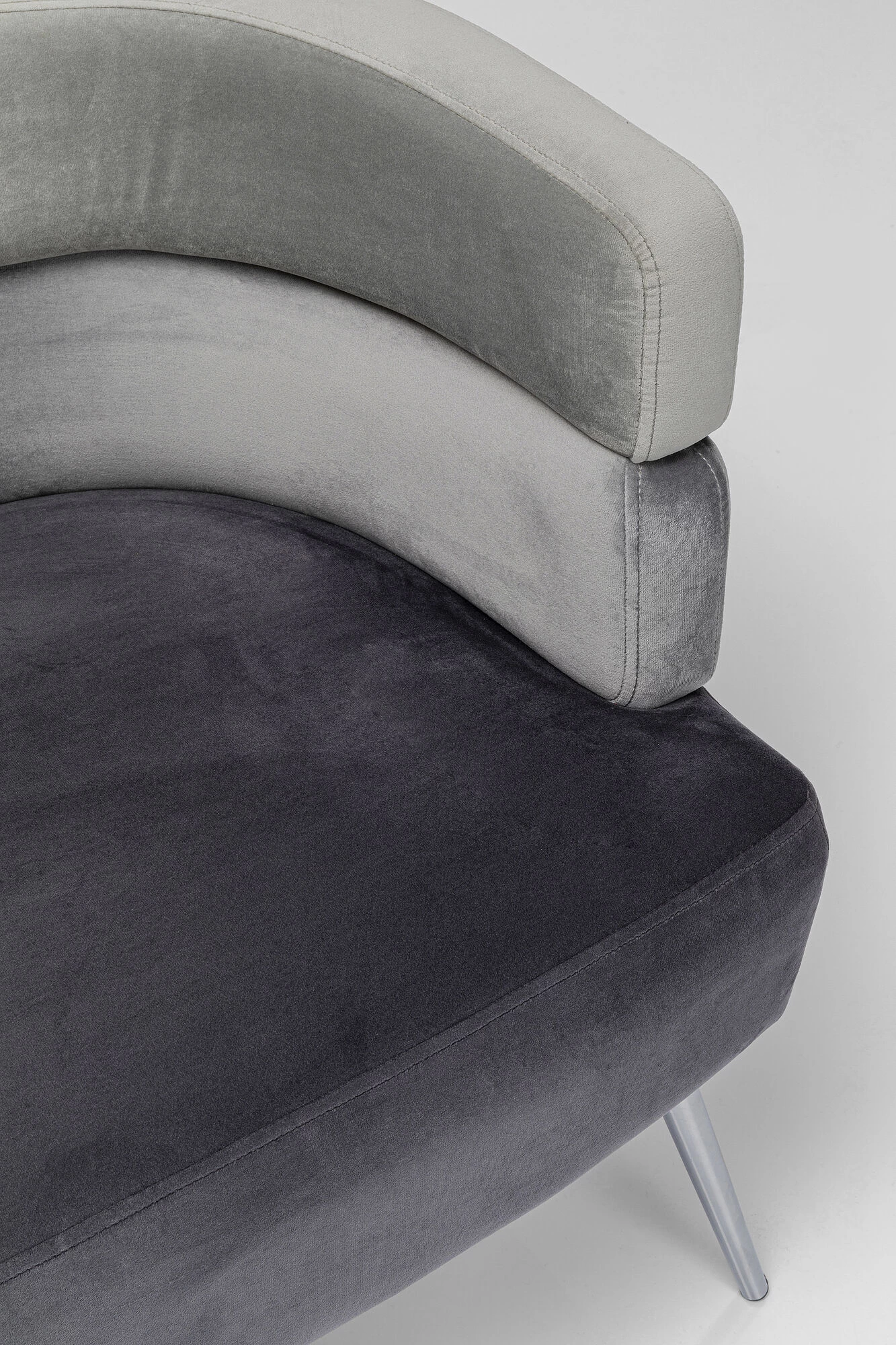 Sofa Sandwich 2-Sitzer Grau 13 Sofa Sandwich 2-Sitzer Grau – Bild 11