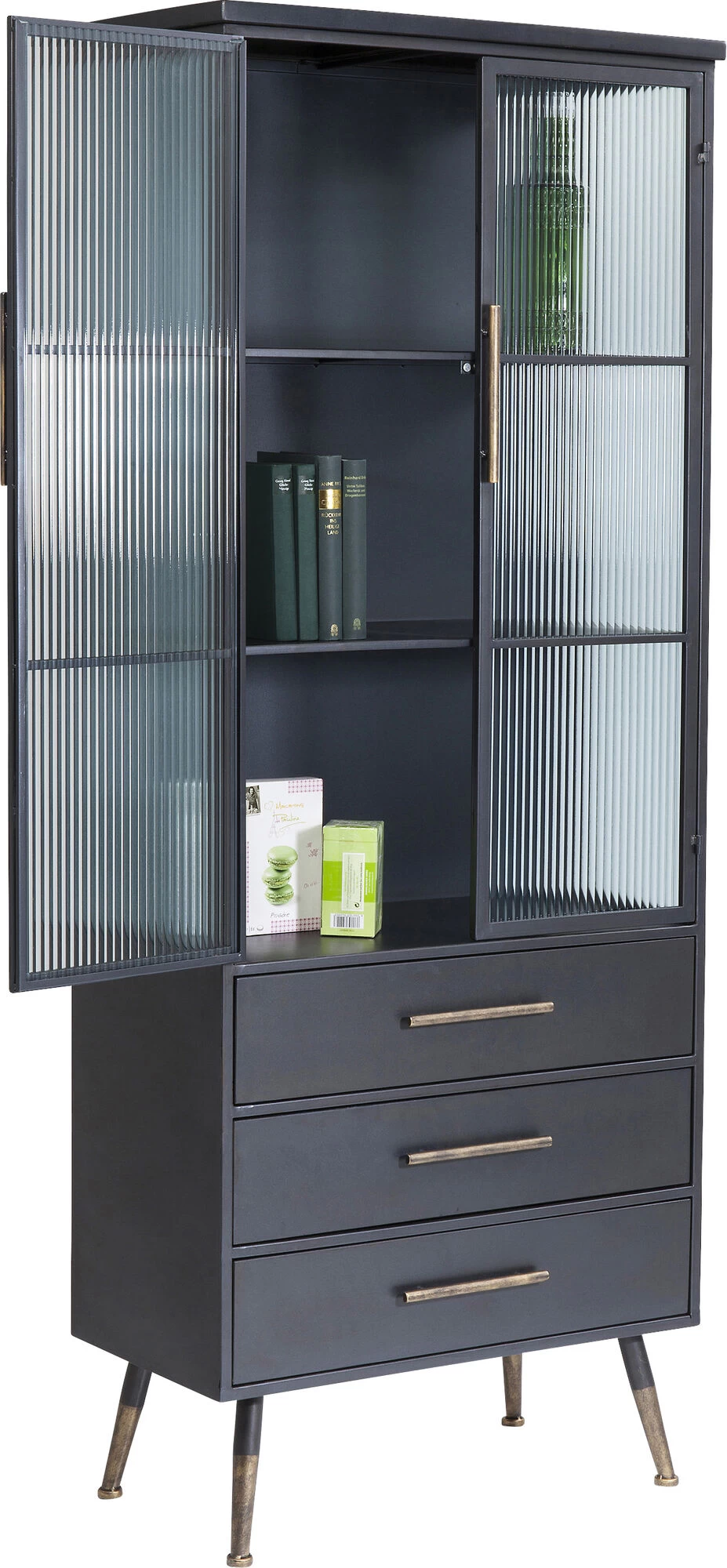 Hochschrank La Gomera 2 Türen 3 Schübe 14 Hochschrank La Gomera 2 Türen 3 Schübe – Bild 12