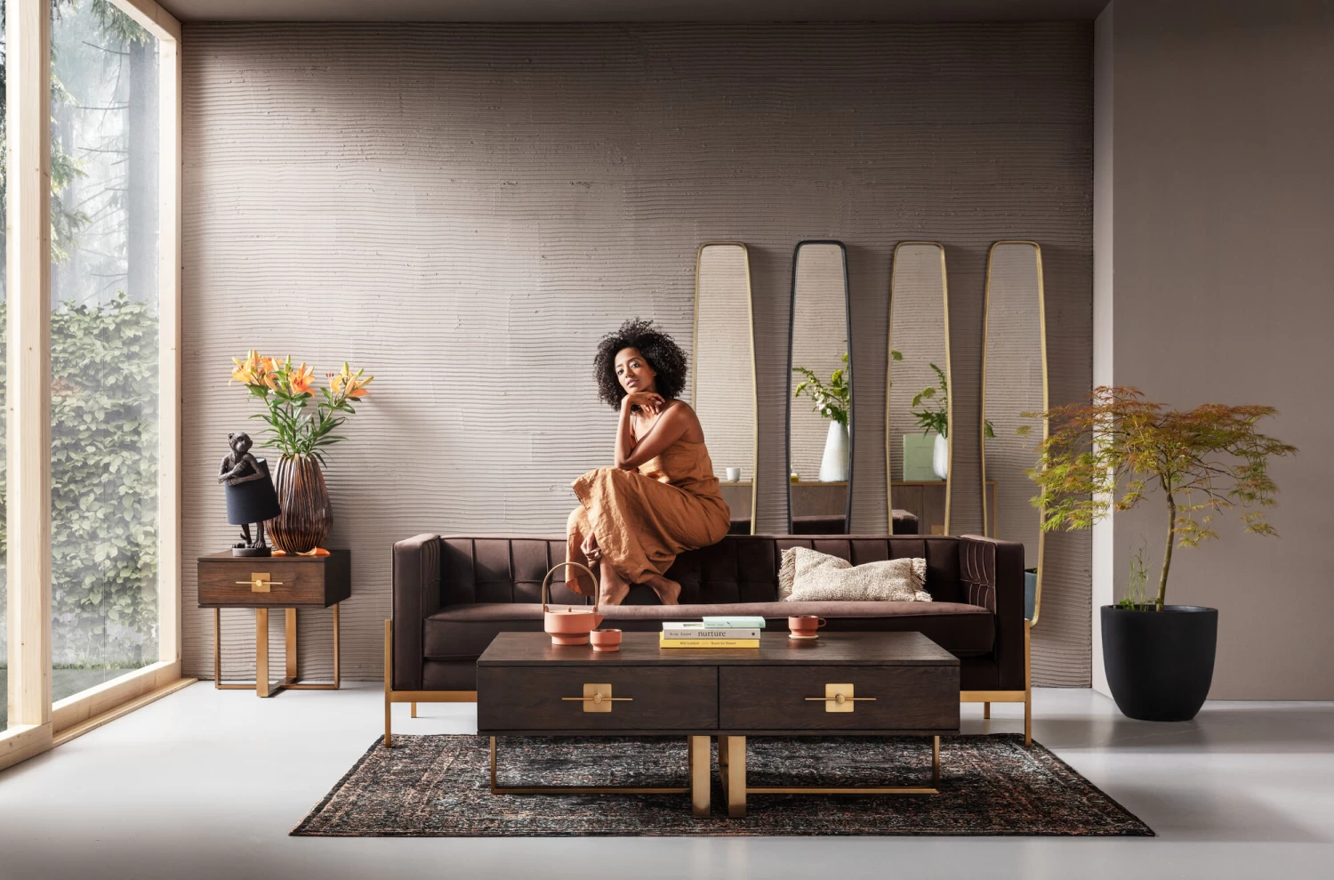 Spiegel Clip Black 32x177cm 4 Spiegel Clip Black 32x177cm – Bild 2