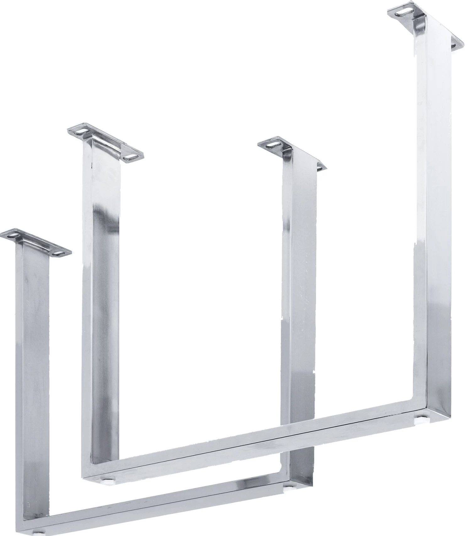 Gestell Tavola Chrom (2/Set) 4 Gestell Tavola Chrom (2/Set) – Bild 2