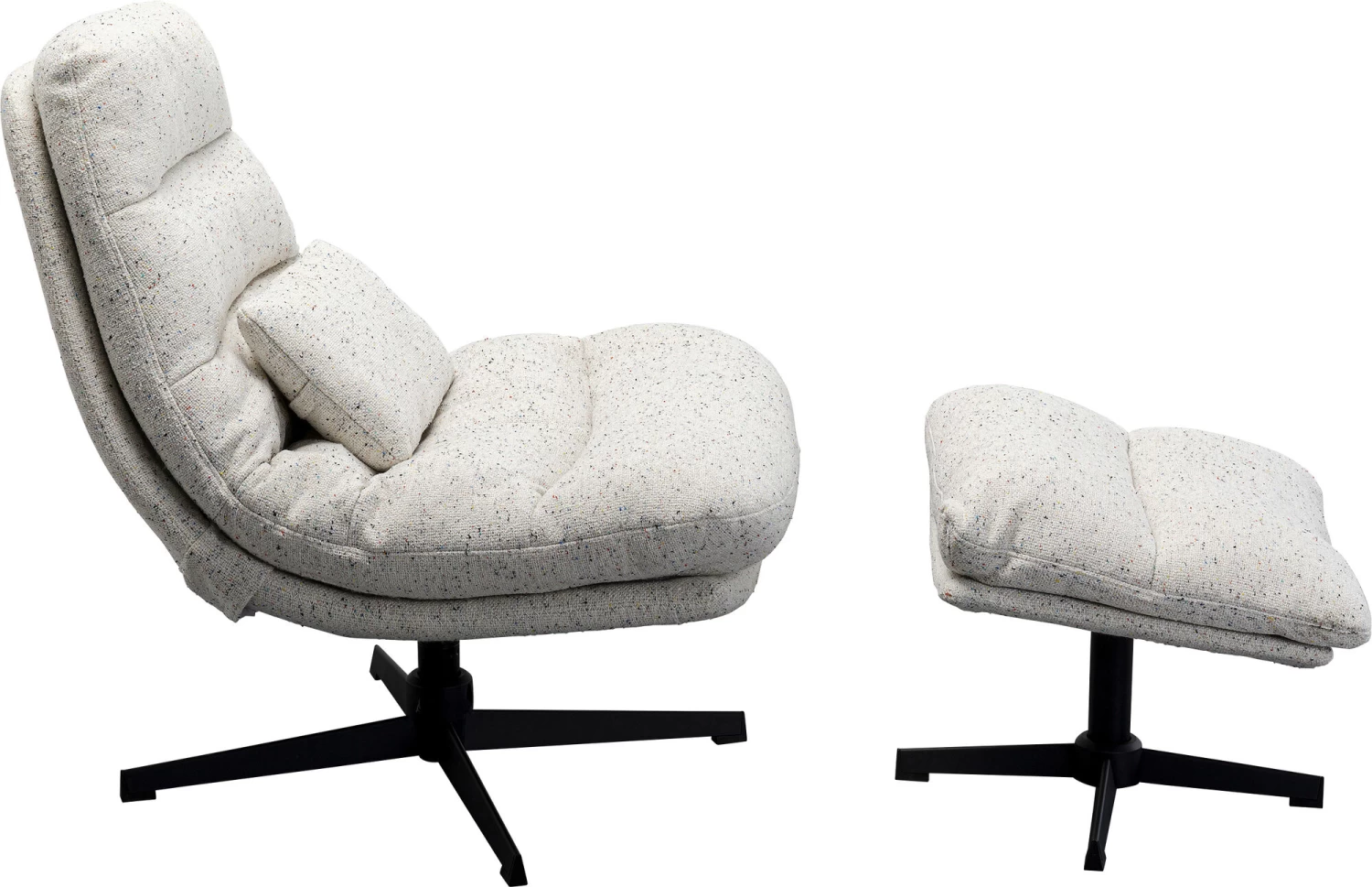 Drehsessel + Hocker Columbia 4 Drehsessel + Hocker Columbia – Bild 2