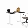 Schreibtisch Office Smart Weiß Schwarz 120x70