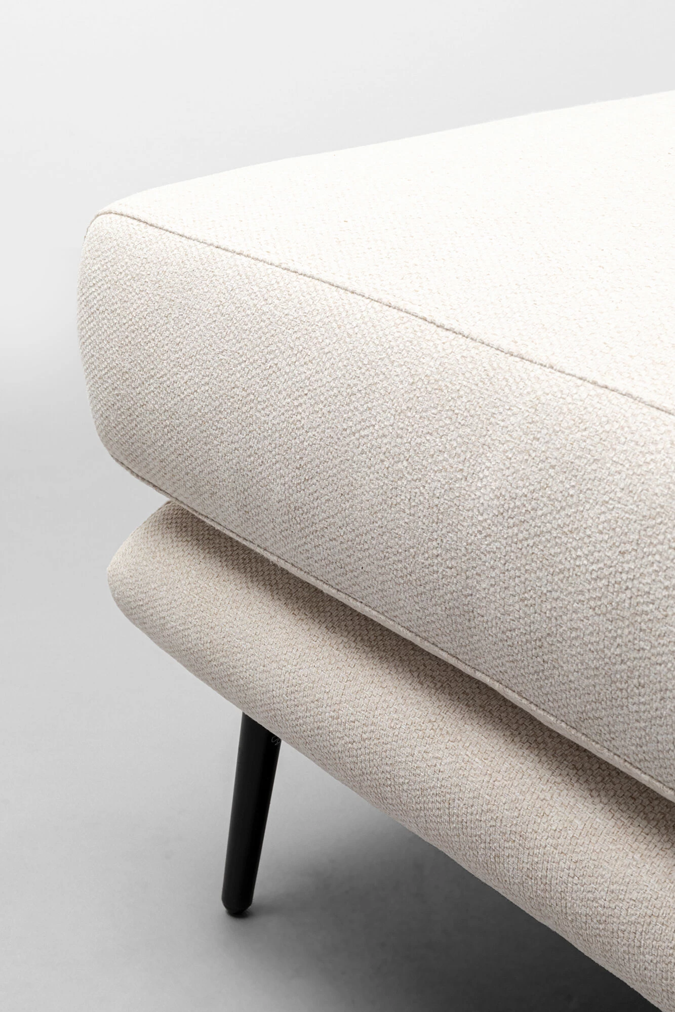 Hocker Amalfi Creme 80x68cm 5 Hocker Amalfi Creme 80x68cm – Bild 3