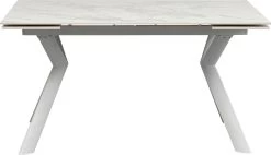 Ausziehtisch Xenia Weiß 140(+30+30)x80cm -Bestes Möbelkollektions Geschäft a4e359f1f104cb3d0bc514cf294f35ef15f0999d