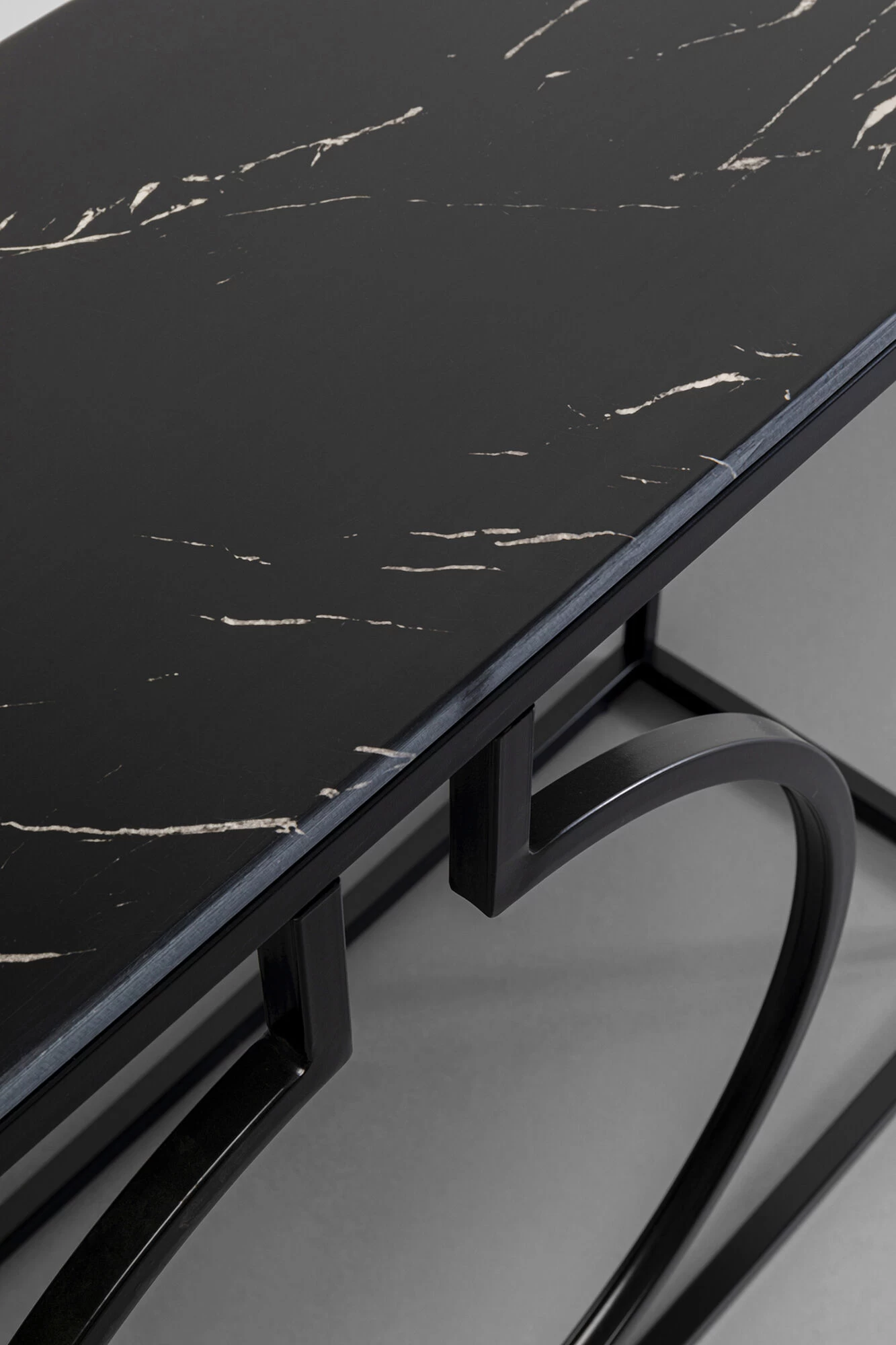 Konsole Miami Loft Schwarz 120x75cm 10 Konsole Miami Loft Schwarz 120x75cm – Bild 8