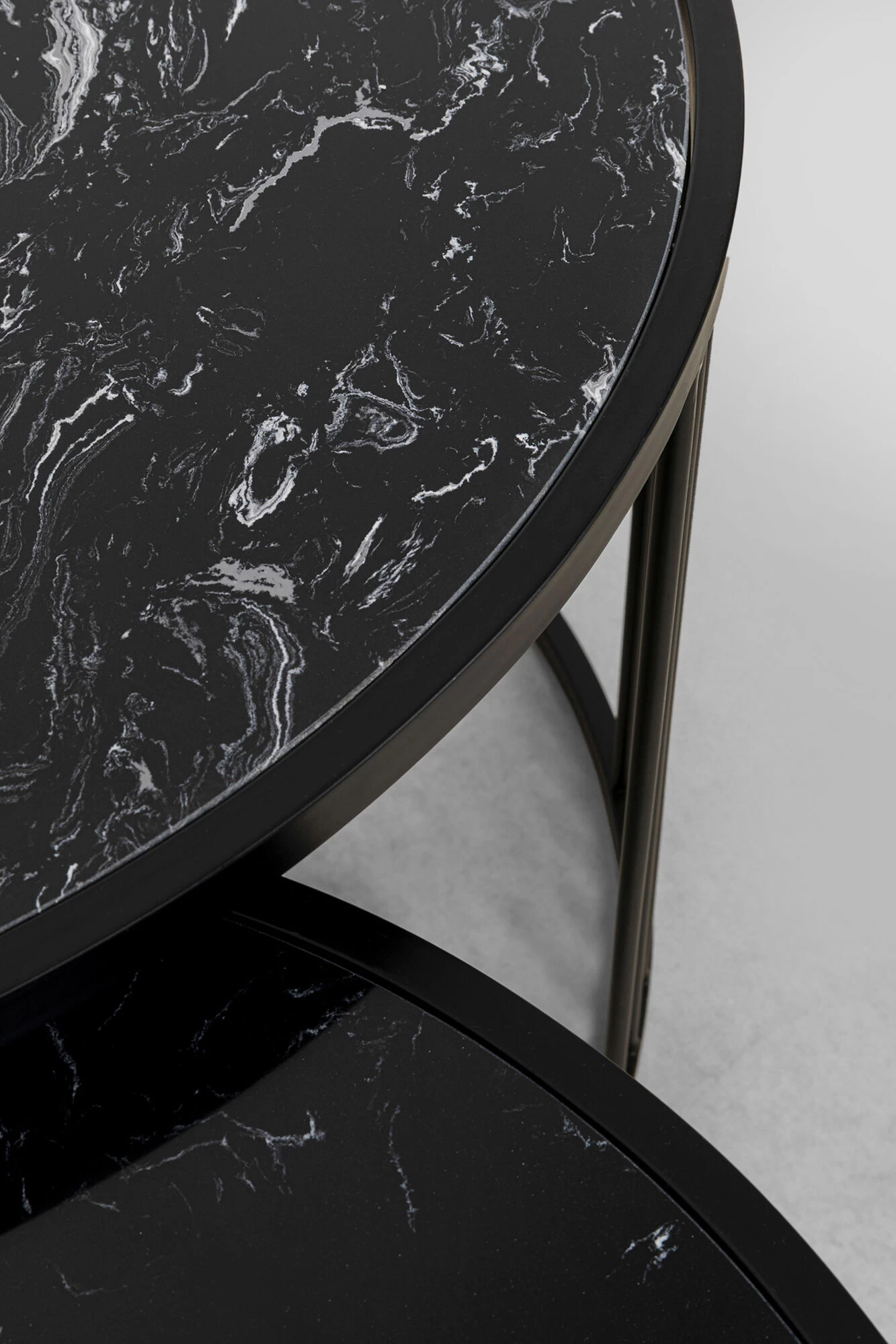 Couchtisch Roma Schwarz (2/Set) 6 Couchtisch Roma Schwarz (2/Set) – Bild 4