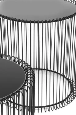 Beistelltisch Wire Schwarz Ø44cm (2/Set) -Bestes Möbelkollektions Geschäft ab5509a24699f10aabce2e1677f9bd149490cd2e