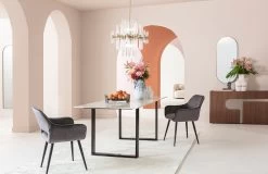 Gestell Tavola Schwarz Matt (2/Set)