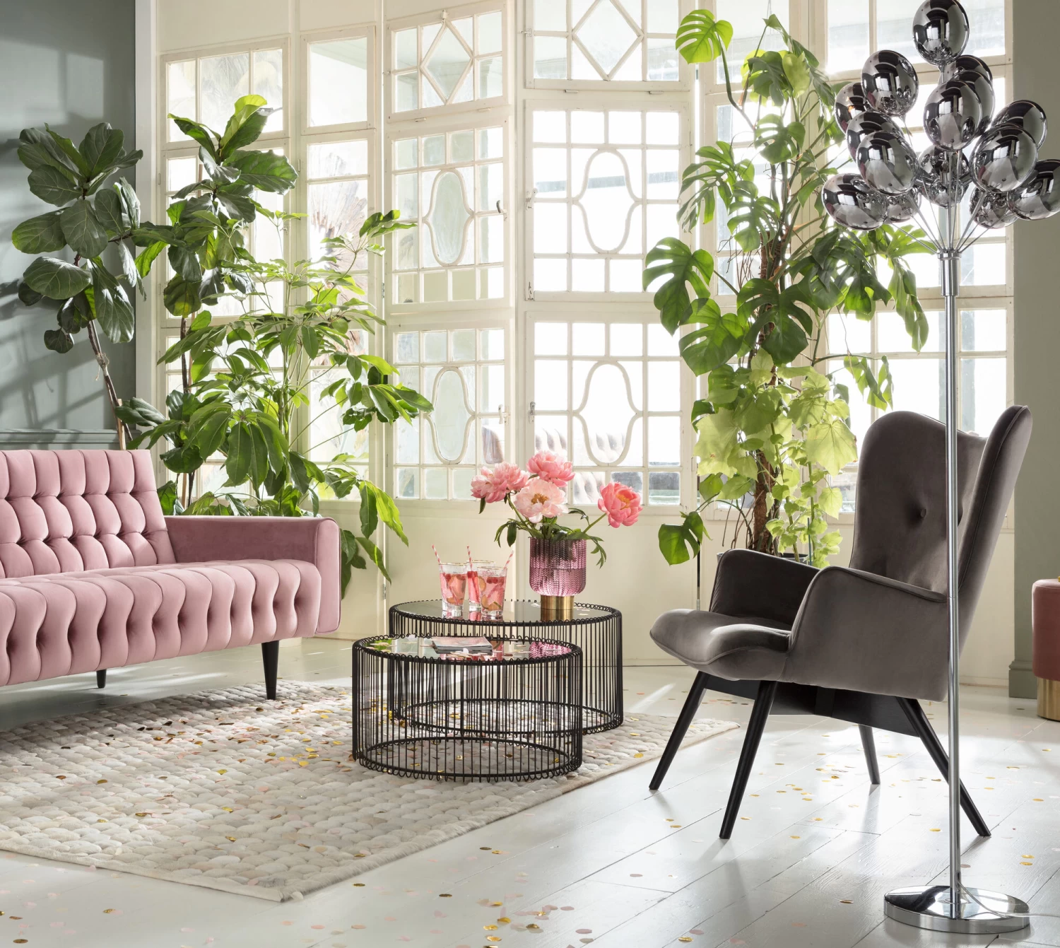 Couchtisch Wire Black (2/Set) 6 Couchtisch Wire Black (2/Set) – Bild 4